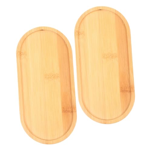 Yardenfun 2 Stück Ovale Pflanzen-untersetzer, Pflanzgefäß, Topf-untertassen, Pflanzentablett, Holz-Pflanzen-untertassen, Blumentopf-Basis, Blumen-tropfschale, Innen-blumentopf, Yardenfun 2 Stück Ovale Pflanzen-untersetzer, Pflanzgefäß, Topf-untertassen, Pflanzentablett, Holz-Pflanzen-untertassen, Blumentopf-Basis, Blumen-tropfschale, Innen-blumentopf, von Yardenfun
