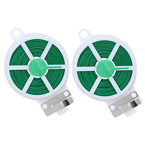 Yardenfun 2Rollen Gartenpflanzen Krawatten mit Integriertem Cutter Flexible und Langlebige Schnur zur Pflanzenbindung für Sträucher Garten Yardenfun 2Rollen Gartenpflanzen Krawatten mit Integriertem Cutter Flexible und Langlebige Schnur zur Pflanzenbindung für Sträucher Garten von Yardenfun