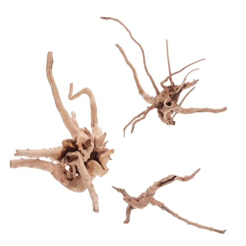Yardenfun 3 Stück Teiliges Aquarium Holz mit Natürlichem Unregelmäßigem Design Fischsichere Dekoration aus Behandeltem Holz Pflegeleicht für Süßwasser Aquarien und Terrarien Yardenfun 3 Stück Teiliges Aquarium Holz mit Natürlichem Unregelmäßigem Design Fischsichere Dekoration aus Behandeltem Holz Pflegeleicht für Süßwasser Aquarien und Terrarien von Yardenfun