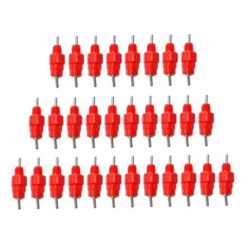 Yardenfun 30 Stück Automatische Hühnertränke mit Edelstahl kugelventil Auslaufsicherer Geflügel wassertrinker für Küken Enten Wachteln Einfache Installation Geeignet für Geflügelzucht und Yardenfun 30 Stück Automatische Hühnertränke mit Edelstahl kugelventil Auslaufsicherer Geflügel wassertrinker für Küken Enten Wachteln Einfache Installation Geeignet für Geflügelzucht und von Yardenfun