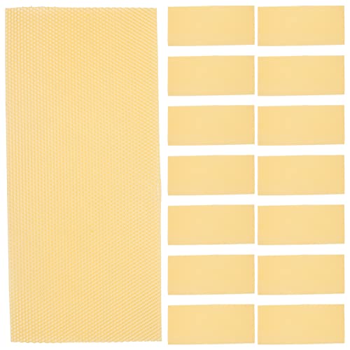 Yardenfun 30 Stück Wachsrahmen mit Bienenwachs Grundplatten Hochwertige Imkerbedarf für Honigproduktion und DIY Projekte Yardenfun 30 Stück Wachsrahmen mit Bienenwachs Grundplatten Hochwertige Imkerbedarf für Honigproduktion und DIY Projekte von Yardenfun