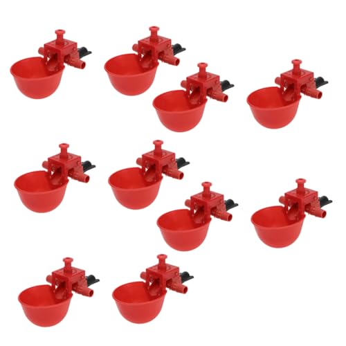 Yardenfun 30Stücke Hühnertränke Wasserbehälter Automatischer Geflügelspender Einstellbare Wassermenge Kunststoff für Hühner Tauben und Gänse Yardenfun 30Stücke Hühnertränke Wasserbehälter Automatischer Geflügelspender Einstellbare Wassermenge Kunststoff für Hühner Tauben und Gänse von Yardenfun