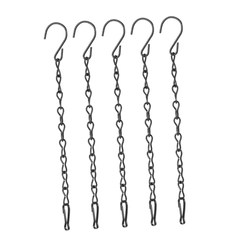 Yardenfun 5Stücke Blumenampel Kette Metallaufhängung für Blumentöpfe Vogelhäuser und Dekoration Robuste und Langlebige Hängelösung für Garten Yardenfun 5Stücke Blumenampel Kette Metallaufhängung für Blumentöpfe Vogelhäuser und Dekoration Robuste und Langlebige Hängelösung für Garten von Yardenfun