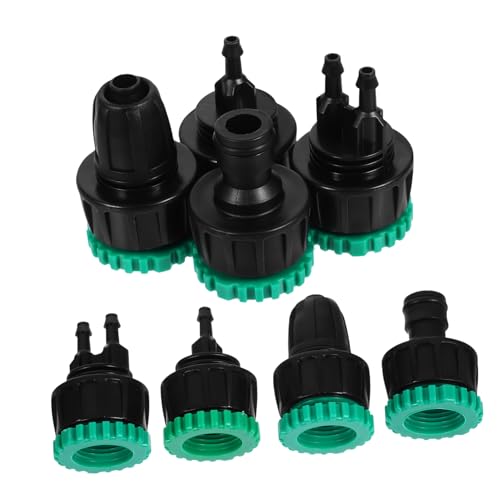 Yardenfun 8Stücke Teiliges Tropfbewässerungs Adapterset für Schnelle Verbindung Kompatibel mit Verschiedenen Schläuchen für Garten und Pflanzenpflege Langlebig Yardenfun 8Stücke Teiliges Tropfbewässerungs Adapterset für Schnelle Verbindung Kompatibel mit Verschiedenen Schläuchen für Garten und Pflanzenpflege Langlebig von Yardenfun