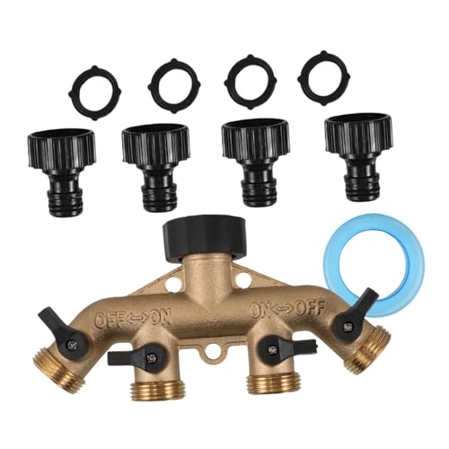 Yardenfun Garten Schlauchverteiler Splitter Robuster Gartenschlauch Umlenkverbinder für Effiziente Bewässerung für Rasenflächen Einfache Handhabung Yardenfun Garten Schlauchverteiler Splitter Robuster Gartenschlauch Umlenkverbinder für Effiziente Bewässerung für Rasenflächen Einfache Handhabung von Yardenfun