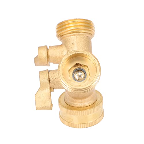 Yardenfun Gartenschlauch Y Splitter Schlauchadapter für Gartenschläuche Einfache Installation und Lecksicher für Wasseranschlüsse Yardenfun Gartenschlauch Y Splitter Schlauchadapter für Gartenschläuche Einfache Installation und Lecksicher für Wasseranschlüsse von Yardenfun