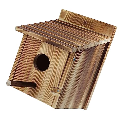 Yardenfun Sittichnest Vogelhaus Für Draußen 15x15x22cm Holz Vogelnest Zuchtbox Gartendeko Vogelhaus Yardenfun Sittichnest Vogelhaus Für Draußen 15x15x22cm Holz Vogelnest Zuchtbox Gartendeko Vogelhaus von Yardenfun