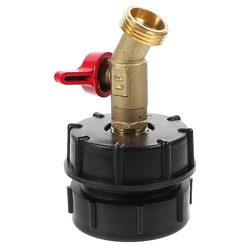 Yardenfun IBC Tank Adapter mit für IBC Fässer Dichte Verbindung zu Bedienen Ventil und Schlauchadapter Yardenfun IBC Tank Adapter mit für IBC Fässer Dichte Verbindung zu Bedienen Ventil und Schlauchadapter von Yardenfun