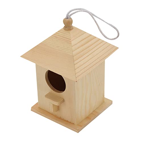 Yardenfun Kreatives Holz Vogelnest Für Den Außenbereich Vogelhaus Für Garten Nistkasten Für Vögel Wetterfestes Vogelzubehör Ideal Für Wildvögel Und Wohnort Für Heimische Vogelarten Yardenfun Kreatives Holz Vogelnest Für Den Außenbereich Vogelhaus Für Garten Nistkasten Für Vögel Wetterfestes Vogelzubehör Ideal Für Wildvögel Und Wohnort Für Heimische Vogelarten von Yardenfun