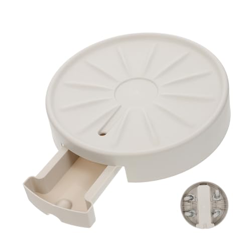 Yardenfun Pflanzenroller Ablaufschale Blumentopfuntersetzer mit Praktischer Runder Ablage und Wassersammelbehälter für Zimmerpflanzen für Drinnen und Draußen von Yardenfun
