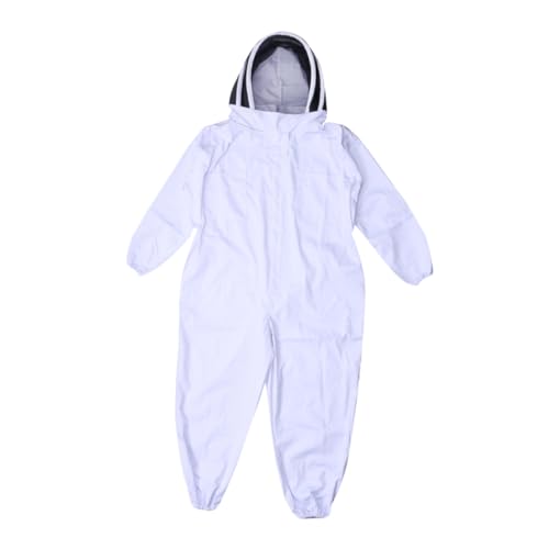 Yardenfun Professioneller Imker Ganzkörper Schutzanzug XXL Weiß mit Abnehmbarem Schleier Elastischen Bündchen an Handgelenken und Knöcheln Bienenstichfest Atmungsaktiv für Bienenhaltung und Yardenfun Professioneller Imker Ganzkörper Schutzanzug XXL Weiß mit Abnehmbarem Schleier Elastischen Bündchen an Handgelenken und Knöcheln Bienenstichfest Atmungsaktiv für Bienenhaltung und von Yardenfun