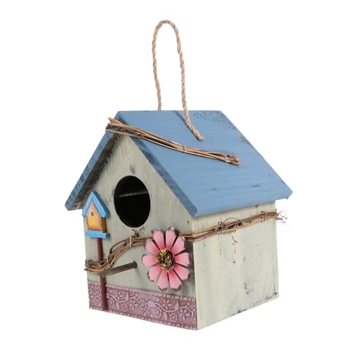 Yardenfun Vogelhaus Aus Holz Für Draußen – Vogelfutterhaus Für Den Garten – Papageienhaus – Wildvogelhaus Yardenfun Vogelhaus Aus Holz Für Draußen – Vogelfutterhaus Für Den Garten – Papageienhaus – Wildvogelhaus von Yardenfun