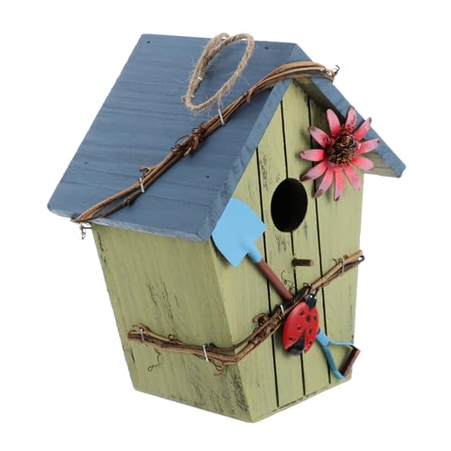 Yardenfun Vogelhaus Aus Holz Vogelnest Für Gartenvögel Schutz Kreatives Design Robustes Material Yardenfun Vogelhaus Aus Holz Vogelnest Für Gartenvögel Schutz Kreatives Design Robustes Material von Yardenfun
