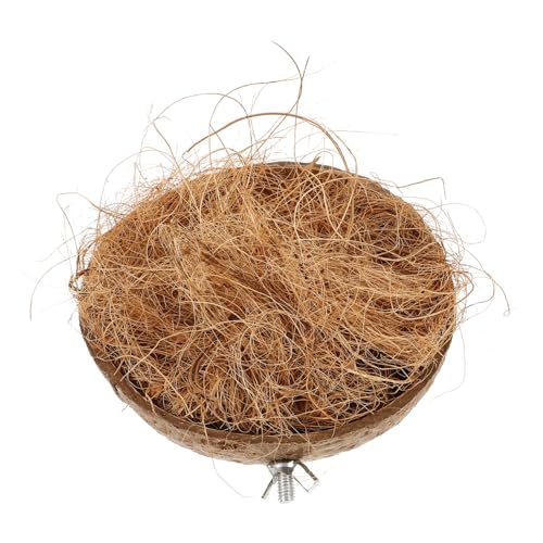 Yardenfun Kokosnuss Schale Vögel Käfig Vogelnest Stroh Zuchtvogelhaus Papageien Vogelkäfig Gartenvogelnest Ruhenest Vogelbett Für Käfig Hängender Vogelkäfig Vogelnester Für Käfige Hängendes Vogelbett Yardenfun Kokosnuss Schale Vögel Käfig Vogelnest Stroh Zuchtvogelhaus Papageien Vogelkäfig Gartenvogelnest Ruhenest Vogelbett Für Käfig Hängender Vogelkäfig Vogelnester Für Käfige Hängendes Vogelbett von Yardenfun