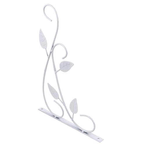 Yardenfun Wandmontierter Eisen Blumenampel Haken Stabiler Halter für Innen und Außenbereich für Garten und Dekoration Weiß Yardenfun Wandmontierter Eisen Blumenampel Haken Stabiler Halter für Innen und Außenbereich für Garten und Dekoration Weiß von Yardenfun