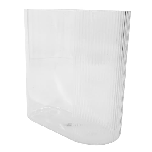 Hydroponisches Aquarium Kleine Betta-schüssel Fischglasvase Pflanze Terrarium Glas Goldfischbecken Futterkasten Für Ameisen Asiatischer Pflanzer Wasserpflanzentopf Das Haustier Yardwe von Yardwe