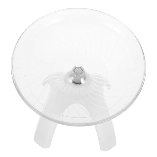 Yardwe Hamster Laufrad Spielzeug Silent Running UFO Design Für Kleintiere Wie Hamster Zwerghamster Meerschweinchen Und Chinchillas Sicheres Fitnessrad Aus Robustem Spaß Und Bewegung von Yardwe