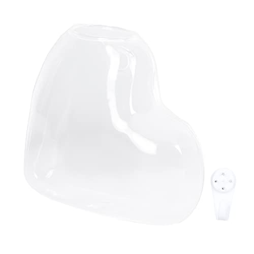 Yardwe Hängender Blumentopf in Herzform Vase Hydrokultur- Foto-Requisite Glatt für Einfache Reinigung Yardwe Hängender Blumentopf in Herzform Vase Hydrokultur- Foto-Requisite Glatt für Einfache Reinigung von Yardwe