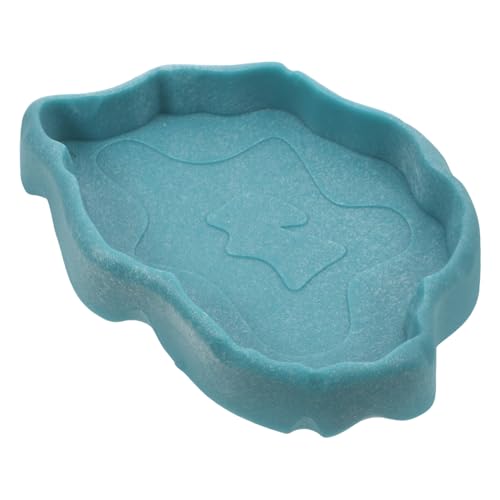 Yardwe Winzige Reptilien-futterschale Schildkröten-wasserschale Für Schlangen Eidechsen Bartagamen – Spritzrand von Yardwe