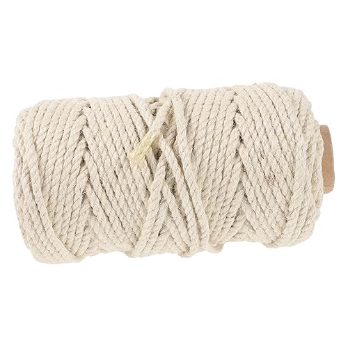 Yardwe 1 Rolle Natürliches Sisal-kratzbaumseil Ersatz-kratzbaum-Set Stabiles 4 5 Mm Weißes Seil 50 M Länge von Yardwe