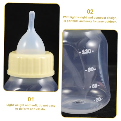 Yardwe 1 Satz Babyflaschen Zum Stillen Hund Wasserflasche Welpen-kit Wasserflasche Hund Mehrere Tiere Züchten Käfig Bausatz Zwinger Kauer Futterspender Flüssig Plastik Yellow Yardwe 1 Satz Babyflaschen Zum Stillen Hund Wasserflasche Welpen-kit Wasserflasche Hund Mehrere Tiere Züchten Käfig Bausatz Zwinger Kauer Futterspender Flüssig Plastik Yellow von Yardwe