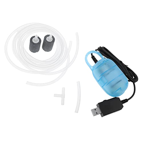 Yardwe 1 Satz Belüftungspumpe Für Fische Wasserpumpen Für Aquarien USB-luftpumpe Luftsprudler Sauerstoffpumpe Für Fische Sauerstoffgerät Für Aquarien Leise Luftpumpe Abs Belüfter Miniatur von Yardwe