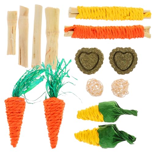 Yardwe 1satz Bunny Spielzeug Für Hamster Und Meerschweinchen Teiliges Kauspielzeug Aus Natürlichem Holz Interaktive Beschäftigung Für Kleintiere Fördert Zahngesundheit Und Spielspaß Yardwe 1satz Bunny Spielzeug Für Hamster Und Meerschweinchen Teiliges Kauspielzeug Aus Natürlichem Holz Interaktive Beschäftigung Für Kleintiere Fördert Zahngesundheit Und Spielspaß von Yardwe