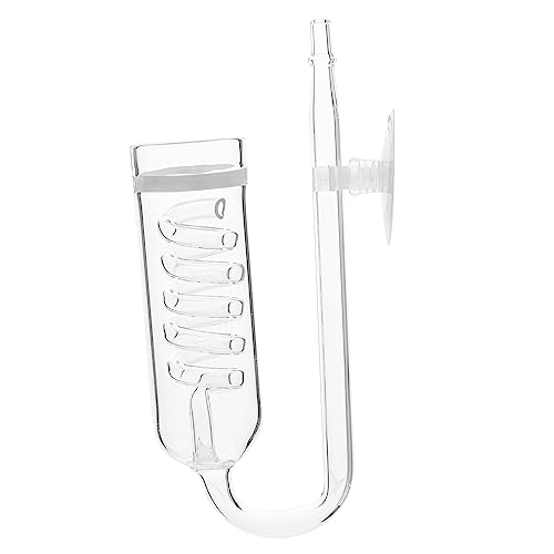 Yardwe Co2-diffusorsystem Für Aquarium 5 Spiralen 25 Mm Glasdiffusor Aquarium Pflanzenwachstum von Yardwe