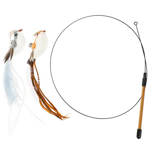 Yardwe 1 Satz Ersatzkopf für Katzenangel Süße Katzenspielzeug drinnen Kätzchen interaktives katzenspielzeug Interactive cat Toy Katzenstabspielzeug Katze klebt Künstliche Federn Yardwe 1 Satz Ersatzkopf für Katzenangel Süße Katzenspielzeug drinnen Kätzchen interaktives katzenspielzeug Interactive cat Toy Katzenstabspielzeug Katze klebt Künstliche Federn von Yardwe