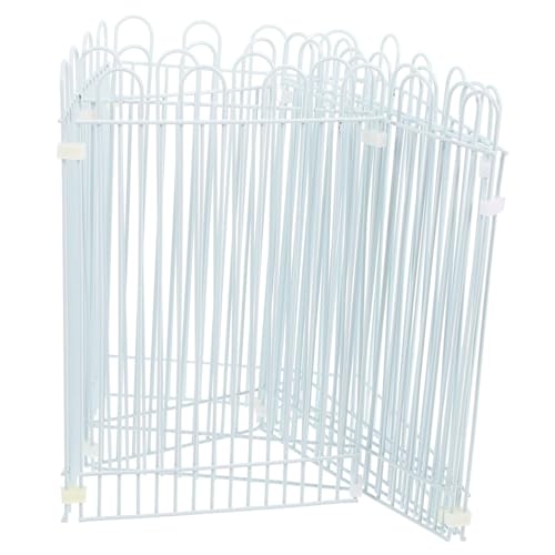 Yardwe 1satz Kleintier Spielplatzzaun Teiliges Für Hamster Meerschweinchen Und Kleine Tiere Langlebig Indoor Hamsterlaufstall Sicher Und Zuverlässig Weiße Panels von Yardwe