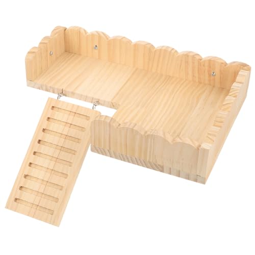 Yardwe 1 Satz Hamster-kletterleiter Frettchen Betten Für Meerschweinchen Vlies Hamsterkäfig Schweine Rattenfalle Meerschweinchen Versteck Tiere Futterspender Hamster Gehege Plüsch Hölzern Yardwe 1 Satz Hamster-kletterleiter Frettchen Betten Für Meerschweinchen Vlies Hamsterkäfig Schweine Rattenfalle Meerschweinchen Versteck Tiere Futterspender Hamster Gehege Plüsch Hölzern von Yardwe