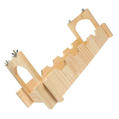 Yardwe 1satz Hölzerne Hamsterbrücke Praktisches Versteck Und Spielzeug Für Kleintiere Für Verbesserung Der Koordination Und Balance Geeignet Für Hamster Und Igel Einfach Zu Verwenden von Yardwe