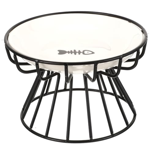 Yardwe Katzennapf Mit Hohem Boden Eleganter Futternapf Für Trockenfutter Und Leckereien Yardwe Katzennapf Mit Hohem Boden Eleganter Futternapf Für Trockenfutter Und Leckereien von Yardwe