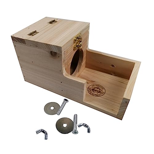 Yardwe 1satz Holz Hamsterhaus Natürliche Holz-kabine Für Kleintiere Mit Leiter Kuschelige Und Sichere Unterkunft Für Hamster Und Ratten -freundlich Langlebig Und Geruchlos Yardwe 1satz Holz Hamsterhaus Natürliche Holz-kabine Für Kleintiere Mit Leiter Kuschelige Und Sichere Unterkunft Für Hamster Und Ratten -freundlich Langlebig Und Geruchlos von Yardwe