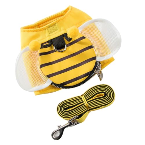 Yardwe 1satz Hundegeschirr Set Mit Leine Und Brustgeschirr Für Hunde Atmungsaktives Langlebiges Pet Vest Geschirr Gelb Für Komfortable Und Sicheres Ziehen Yardwe 1satz Hundegeschirr Set Mit Leine Und Brustgeschirr Für Hunde Atmungsaktives Langlebiges Pet Vest Geschirr Gelb Für Komfortable Und Sicheres Ziehen von Yardwe