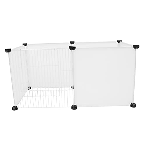 Yardwe 1 Satz Kaninchenkäfig für Hamster -Spielstall Haustier Hamsterzubehör klein meerschweinchen käfig Tiere Zaun Katzenzaun Igel nach Hause Katzenschutzzaun Zaun montieren Harz Weiß Yardwe 1 Satz Kaninchenkäfig für Hamster -Spielstall Haustier Hamsterzubehör klein meerschweinchen käfig Tiere Zaun Katzenzaun Igel nach Hause Katzenschutzzaun Zaun montieren Harz Weiß von Yardwe
