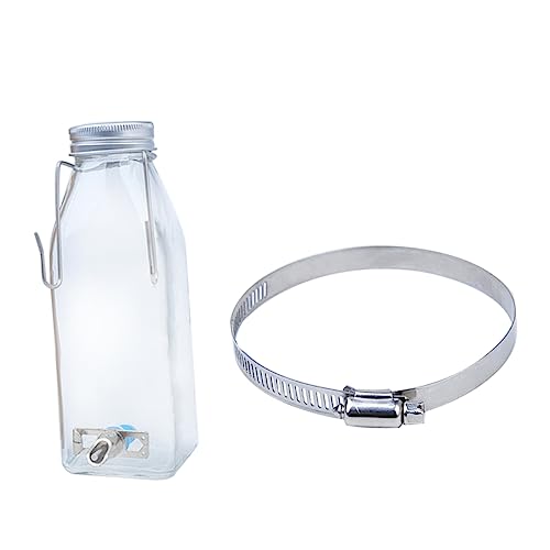 Yardwe Kleine Hängende Haustiertränke 350ml Für Hamster Und Kaninchen Auslaufsichere Trinkflasche Aus Glas Installieren Sauber Und Hygienisch Haustierzubehör Für Kleine Yardwe Kleine Hängende Haustiertränke 350ml Für Hamster Und Kaninchen Auslaufsichere Trinkflasche Aus Glas Installieren Sauber Und Hygienisch Haustierzubehör Für Kleine von Yardwe