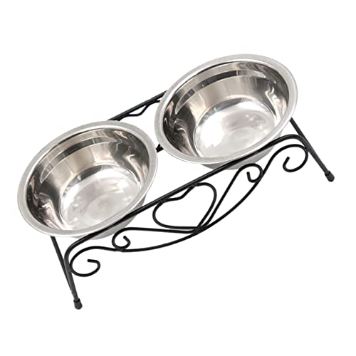 Yardwe 1 Satz Katzennapf Steht Puzzle Haustierbedarf Doppelt Hundenäpfe Erzogen Schüsseln Hundeboxen Hundekäfige Im Freien Hetzen Produkt Hundefutter Spender : Schmiedeeisen Black Yardwe 1 Satz Katzennapf Steht Puzzle Haustierbedarf Doppelt Hundenäpfe Erzogen Schüsseln Hundeboxen Hundekäfige Im Freien Hetzen Produkt Hundefutter Spender : Schmiedeeisen Black von Yardwe
