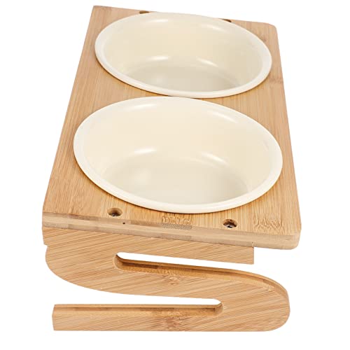 Yardwe 1 Satz Katzenschüssel -lebensmittelschale Katzennäpfe Katzennapf Aus Keramik Haustiernapf Für Den Haushalt Floor Pet Bowl Schöner Katzennapf Pet Feeding Accessoire Holz Yardwe 1 Satz Katzenschüssel -lebensmittelschale Katzennäpfe Katzennapf Aus Keramik Haustiernapf Für Den Haushalt Floor Pet Bowl Schöner Katzennapf Pet Feeding Accessoire Holz von Yardwe