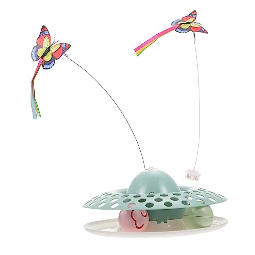 Yardwe Interaktives Katzenspielzeug mit Schmetterling 1 Set mit Elektrischem Katzenspielzeug Intelligentem Interaktivem Katzenspielzeug Heimtierbedarf Yardwe Interaktives Katzenspielzeug mit Schmetterling 1 Set mit Elektrischem Katzenspielzeug Intelligentem Interaktivem Katzenspielzeug Heimtierbedarf von Yardwe