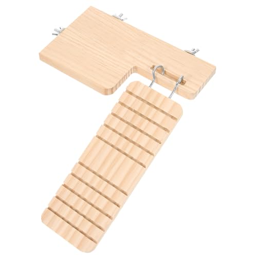 Yardwe 1 Satz Massive Holzplattformspielzeug Klettern breit Käfig-Hängeplattform Barsch Steht hängend Rampe Plattform für Hamsterleitern Hamsterplattform Plattformen für Hamster Khaki Yardwe 1 Satz Massive Holzplattformspielzeug Klettern breit Käfig-Hängeplattform Barsch Steht hängend Rampe Plattform für Hamsterleitern Hamsterplattform Plattformen für Hamster Khaki von Yardwe