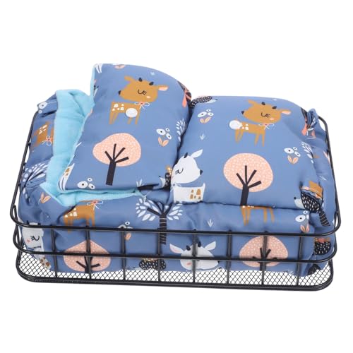 Yardwe Meerschweinchen-schlafbett Warme Eichhörnchen-hängematte Hamster-Accessoire Hängebett Für Haustierkäfig Langlebig Gemütlich von Yardwe