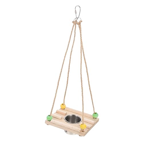 Yardwe 1 Satz Papageienfutterbecher Vogelschaukel mit Futterstelle Vögel Kolibri füttern Käfig vogelfutterspender vogelfutterhäuschen Vogel Stehen Vogelschaukelspielzeug hölzern Yardwe 1 Satz Papageienfutterbecher Vogelschaukel mit Futterstelle Vögel Kolibri füttern Käfig vogelfutterspender vogelfutterhäuschen Vogel Stehen Vogelschaukelspielzeug hölzern von Yardwe