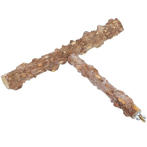 Yardwe 1satz Holz Vogel Schaukel Für Wellensittiche Natürlicher Sitzplatz Und Spielzeug Für Papageien Und Kleine Vögel Praktisches Vogelkäfig Zubehör Aus Hochwertigem Langlebigem von Yardwe