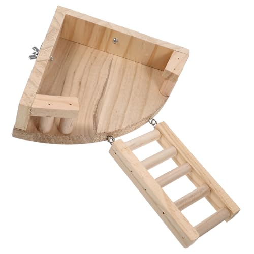 Yardwe Kletterspielzeug Für Kleintiere Holz-hamsterplattform Mit Leiter Langlebig Platzsparend Für Ratten Und Zwerghamster Fördert Aktivität Und Mentale Gesundheit Yardwe Kletterspielzeug Für Kleintiere Holz-hamsterplattform Mit Leiter Langlebig Platzsparend Für Ratten Und Zwerghamster Fördert Aktivität Und Mentale Gesundheit von Yardwe