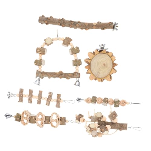 Yardwe 1satz Papageien Spielzeug Aus Natürlichem Holz Teiliges Kauspielzeug Für Vögel Hängend Langlebig Für Wellensittiche Graupapageien Und Nymphensittiche Fördert Das Kauen Und Yardwe 1satz Papageien Spielzeug Aus Natürlichem Holz Teiliges Kauspielzeug Für Vögel Hängend Langlebig Für Wellensittiche Graupapageien Und Nymphensittiche Fördert Das Kauen Und von Yardwe