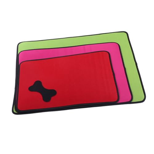 Yardwe 1 Set 3 Teilige Haustiermatte Kühlmatte Für Hunde Hundekühlpad Kühlmatten Für Haustiere Kühlmatte Für Haustiere Haustier Sommerkühlkissen Hundeschlafunterlage von Yardwe
