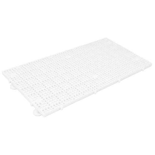 Yardwe 1 Set Bodenfilter Aquarium Zubehör Trennwände Teilbrett Saugnapf Aquarium Dekoration Trennwand Zubehör Große Kleine Filterwatte Aquarium Fischzucht Trennwand Weiß Abs von Yardwe