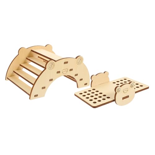Yardwe Montageset Wippe und Brücke für Hamster Kreatives Haustierspielzeug von Yardwe