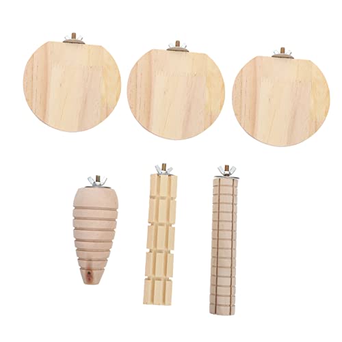 Yardwe 1 Set Hamsterspielzeug Vogelzubehör Für Käfige Wellensittich Hamster Zubehör Haustier Hamsterkäfig Zubehör Spielplatz Labyrinth Papageien Plattform Ecke Vogelkäfig von Yardwe